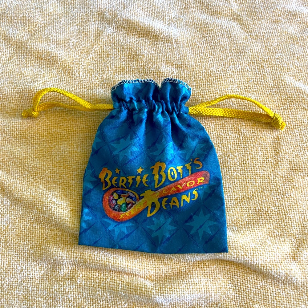 RARE 2001 Harry Potter Bertie Bots Beans Collectors Pouch.